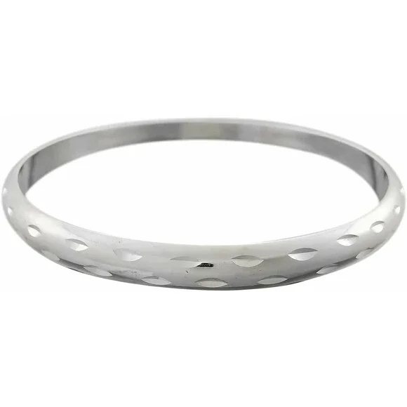 925 Sterling Silver Bracelet, 8 inch Bangle Bracelet, Wristlet, Armband,...